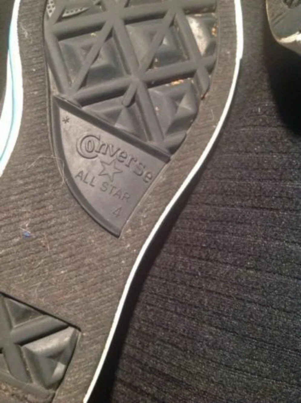 Chuck Taylor shoe chart